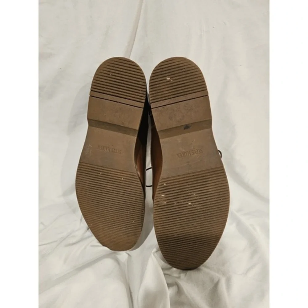 Steve Madden‎ Ollie Brown Leather Oxford Shoe Mens Size 10